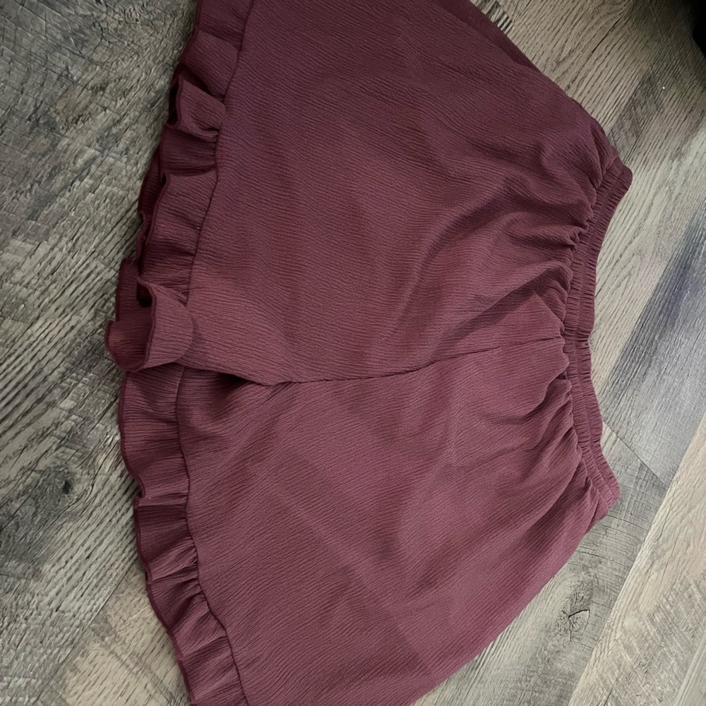 Mauve lightweight shorts